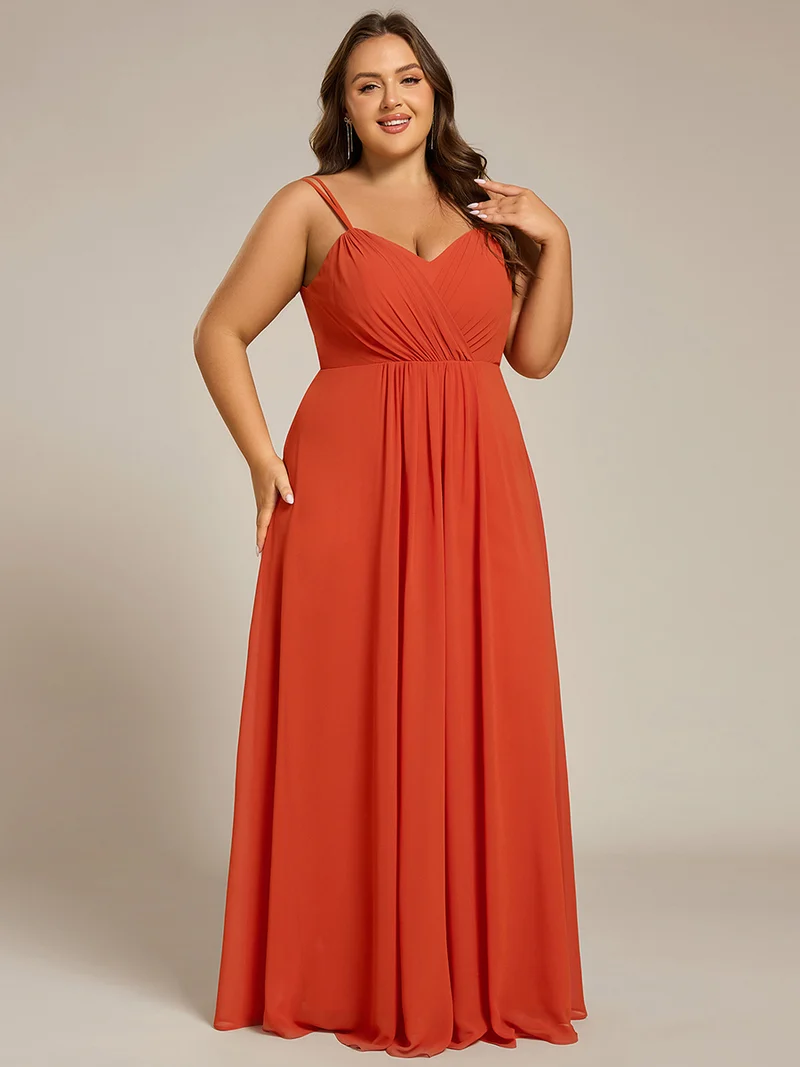 ever RUBY|Robe de soirée en mousseline et dentelle dos nu bretelles fines