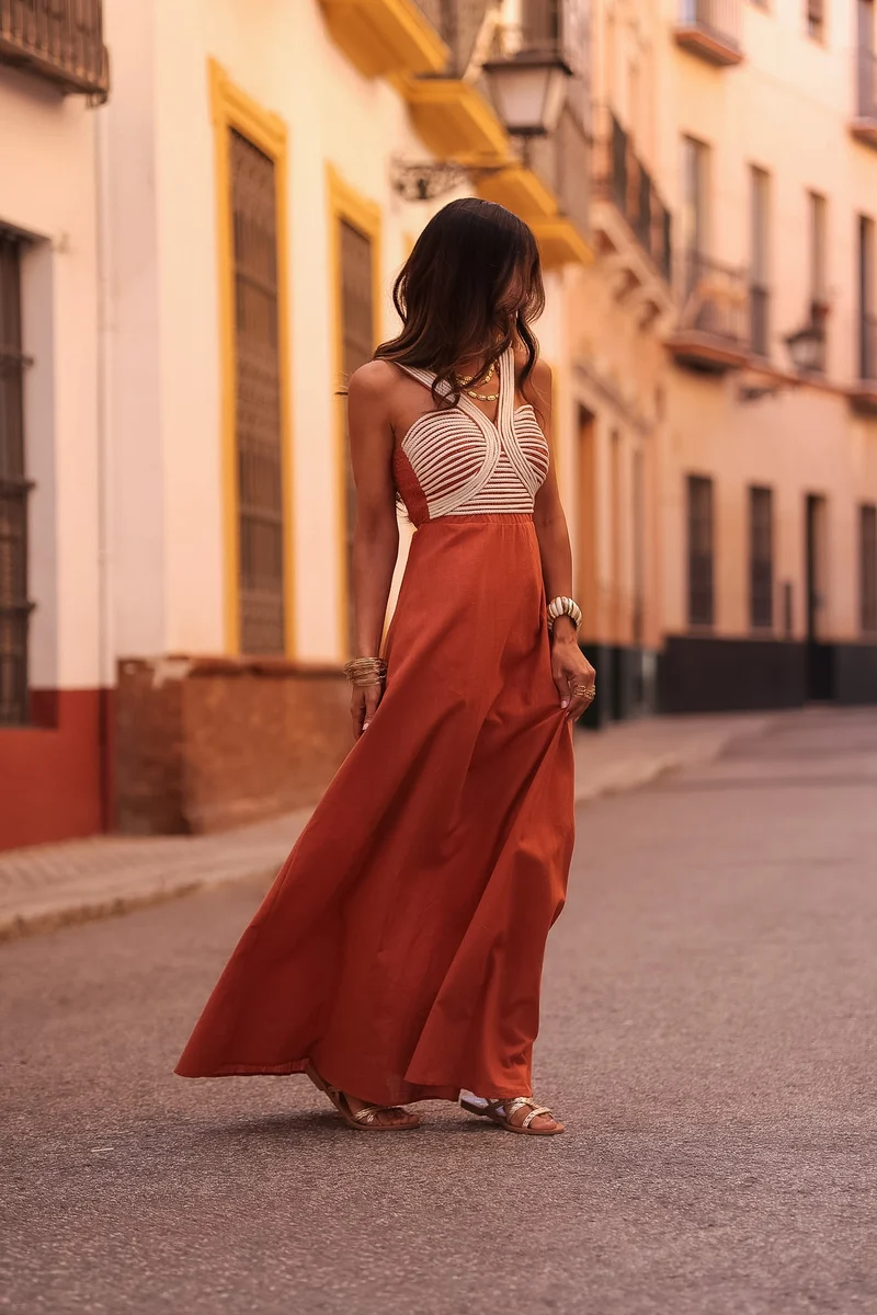 Robe Calypso terracotta