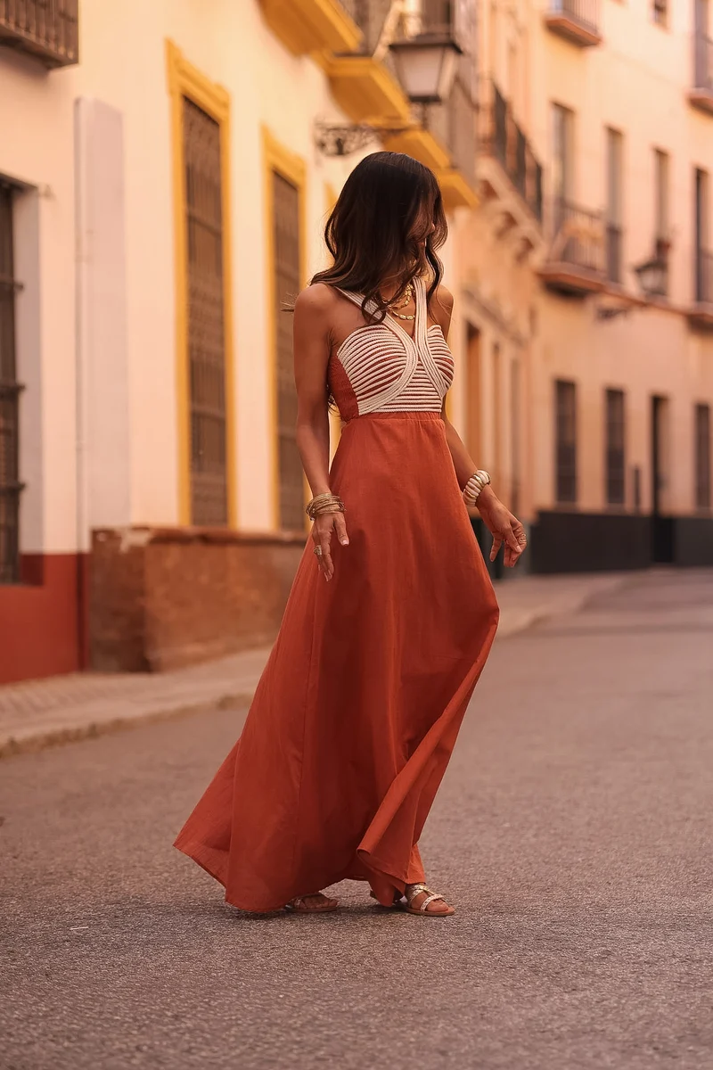 Robe Calypso terracotta