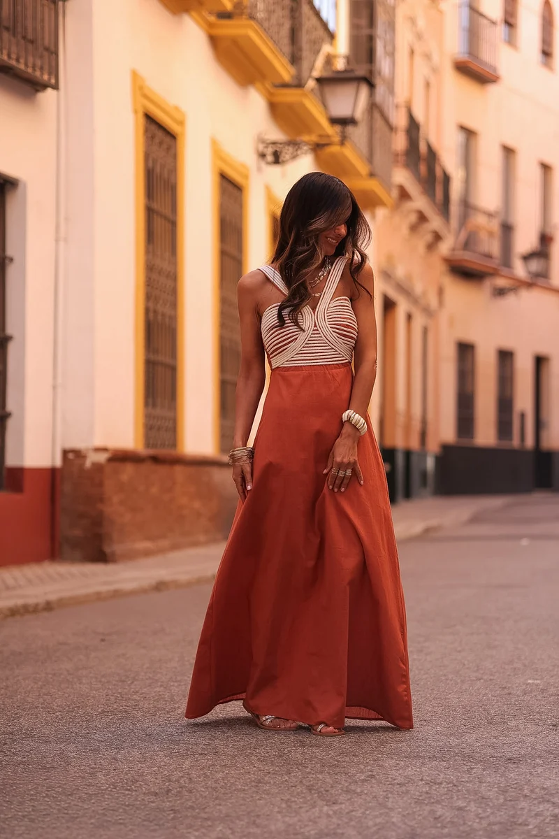 Robe Calypso terracotta