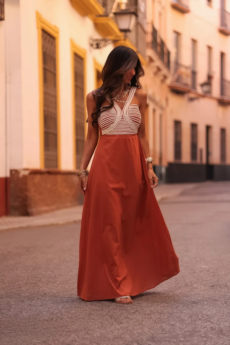 Robe Calypso terracotta