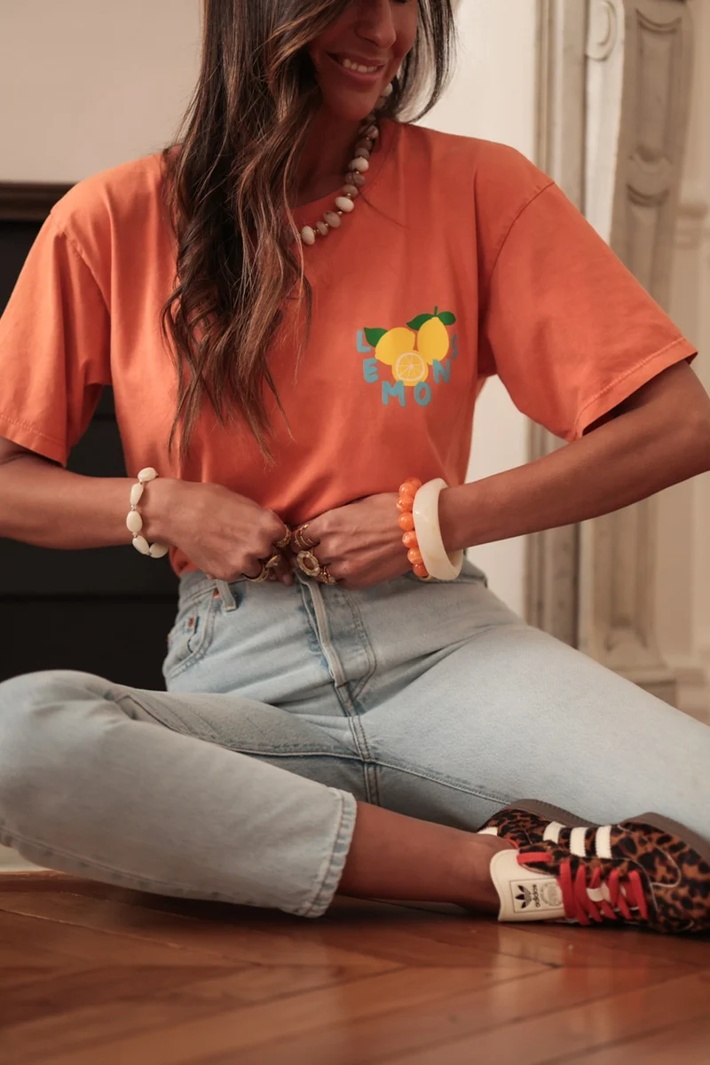 Tee-shirt Lemon orange