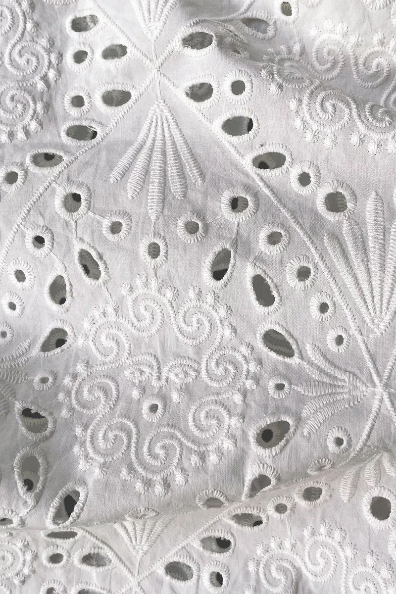 Tissu Blanc
