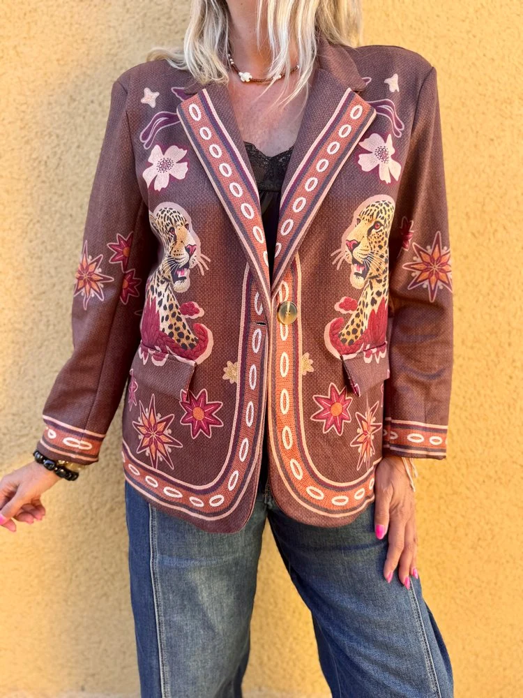 Veste Victoria panthère