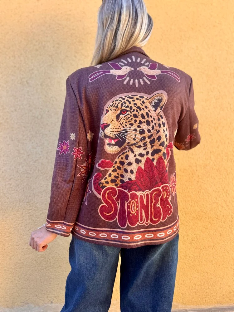 Veste Victoria panthère