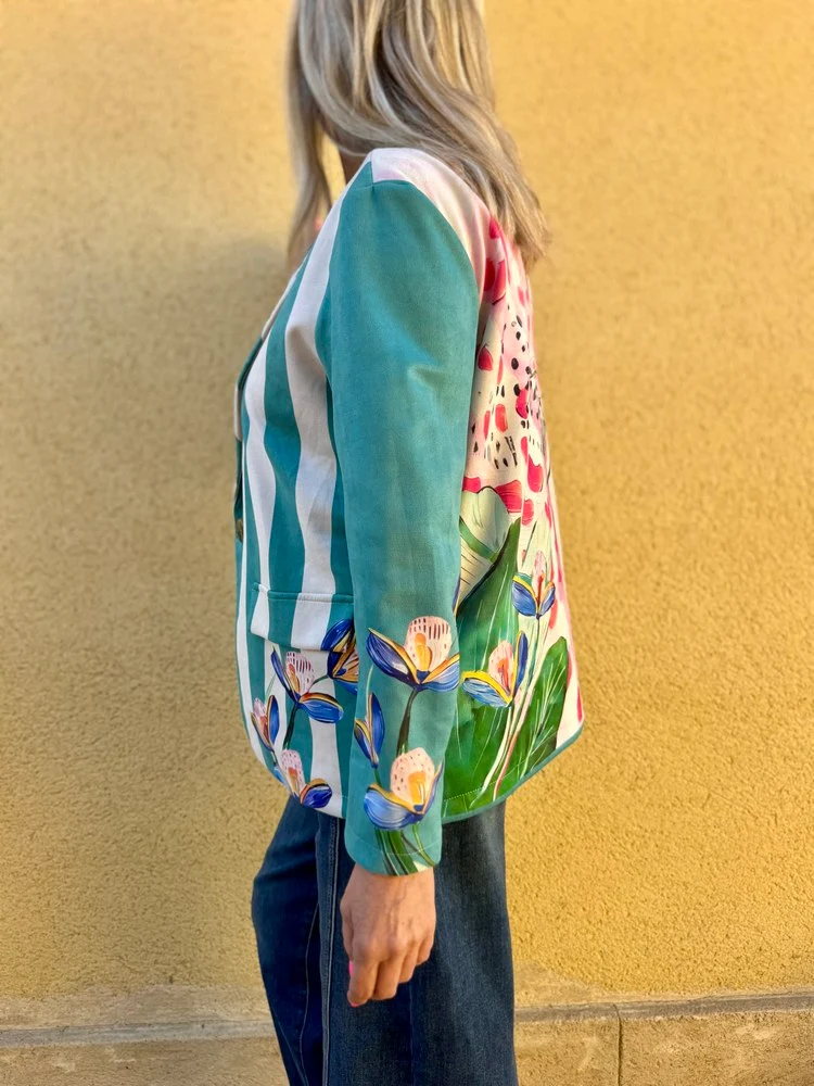 Veste Victoria panthère rose