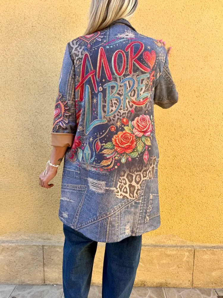 Veste longue Amélia amor