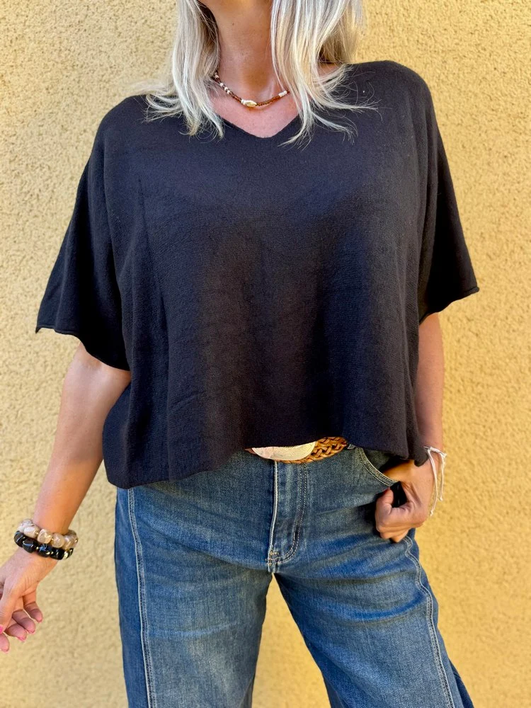 Pull loose Fabrizio noir