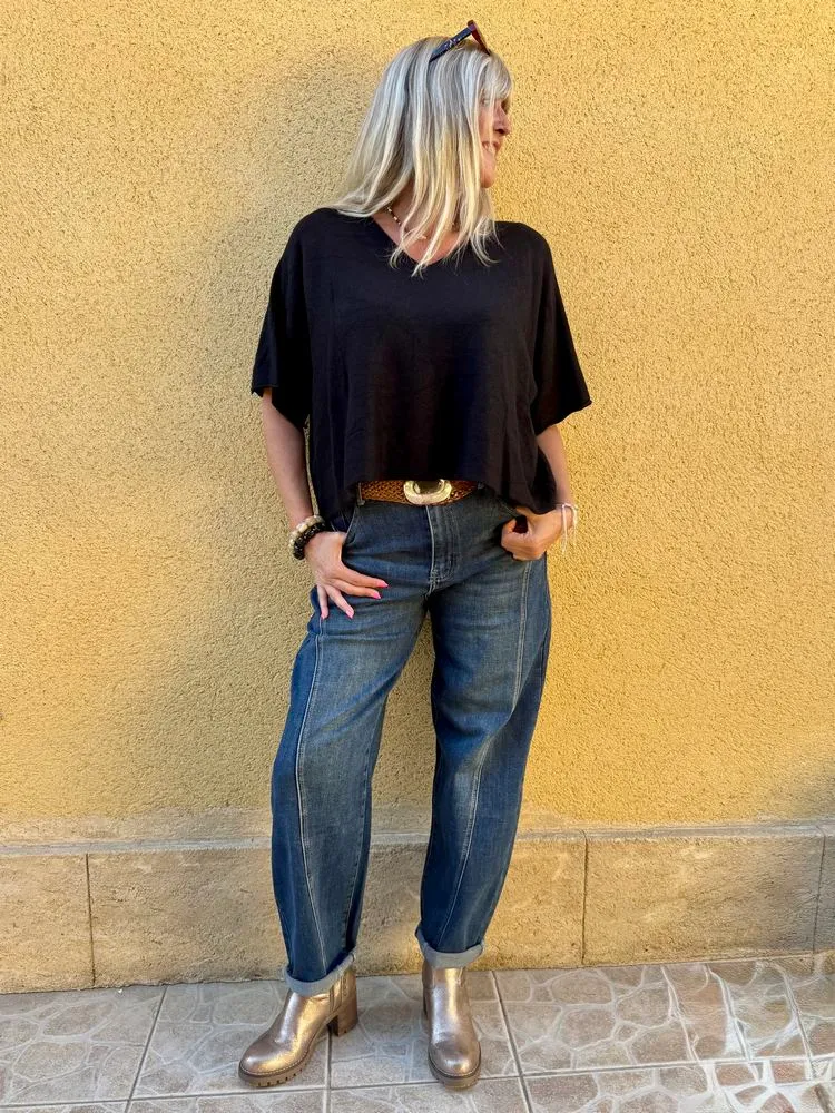 Pull loose Fabrizio noir