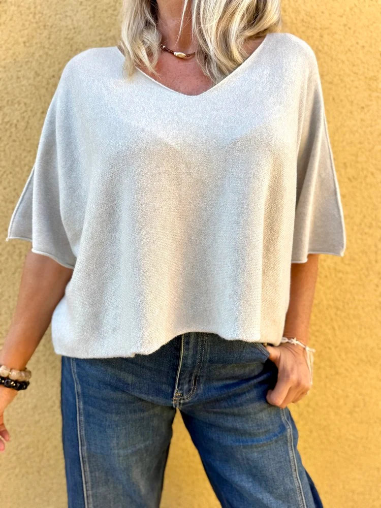 Pull loose Fabrizio beige