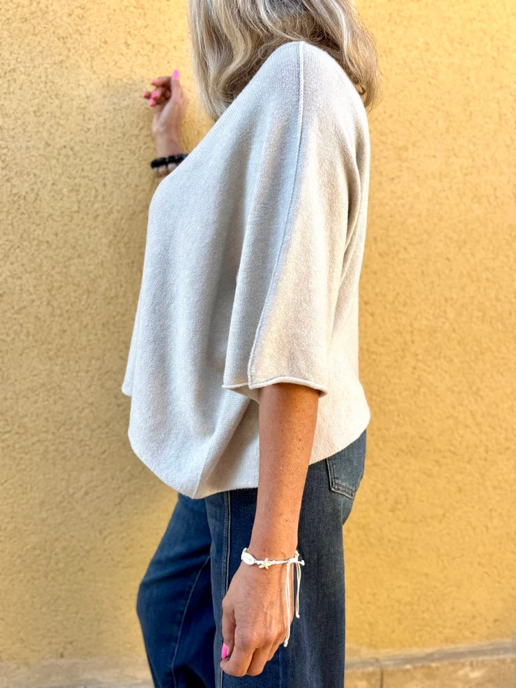 Pull loose Fabrizio beige