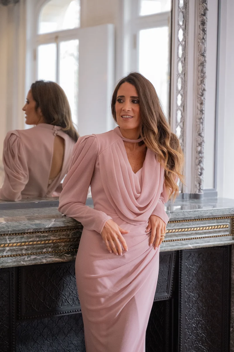 Robe Cuzco rose pâle