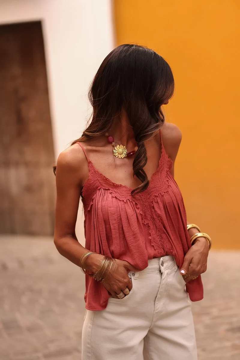 Top Jill terracotta