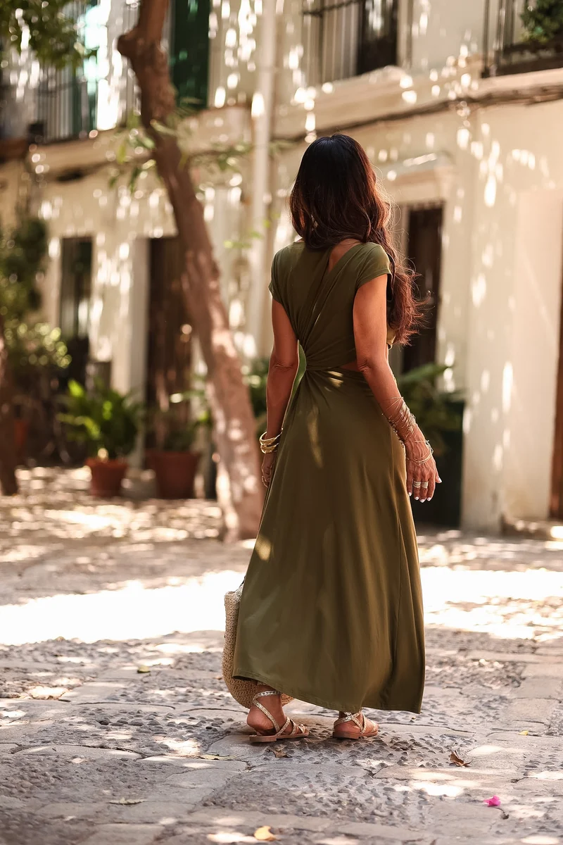 Robe Roma kaki