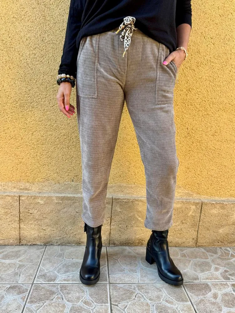 Jogg Milo taupe