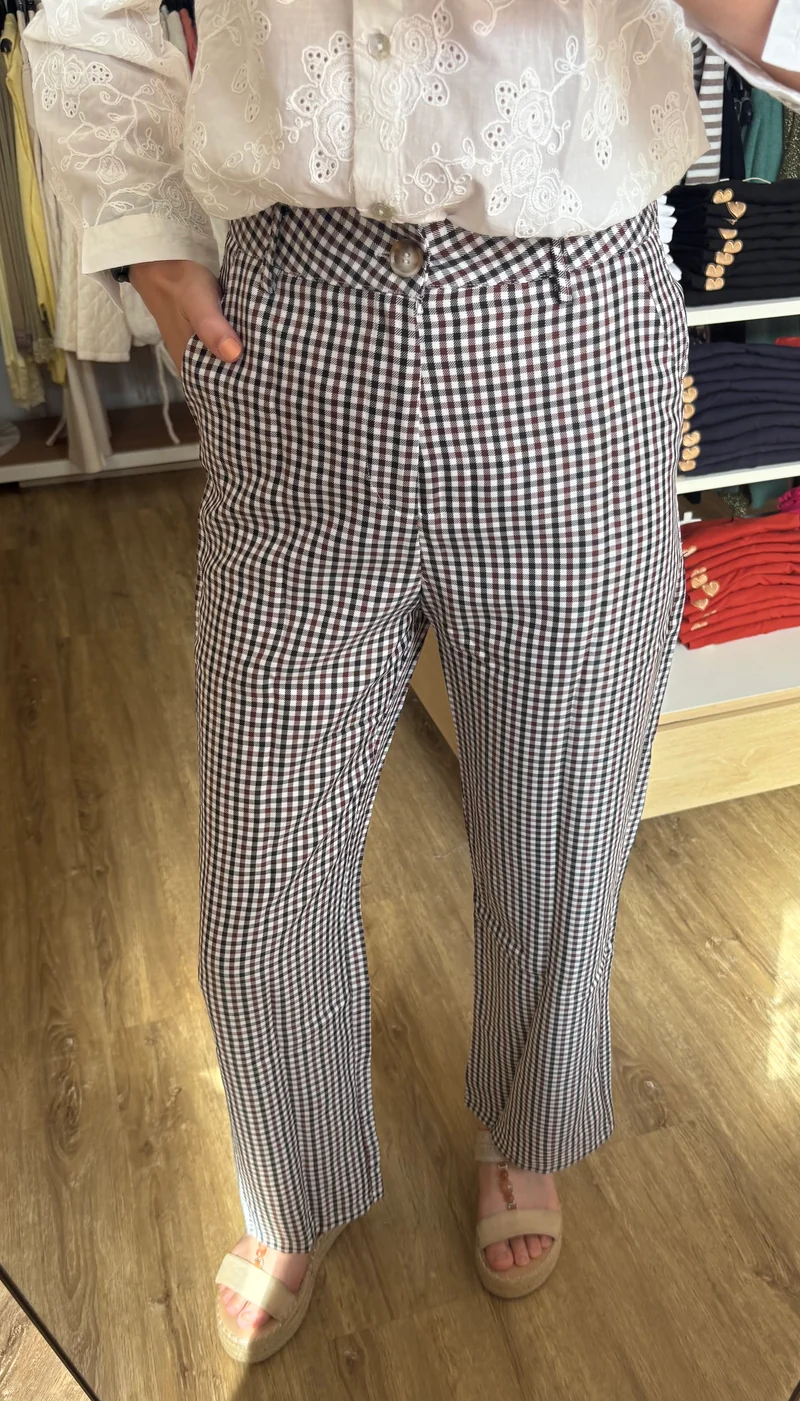 Pantalon carreaux