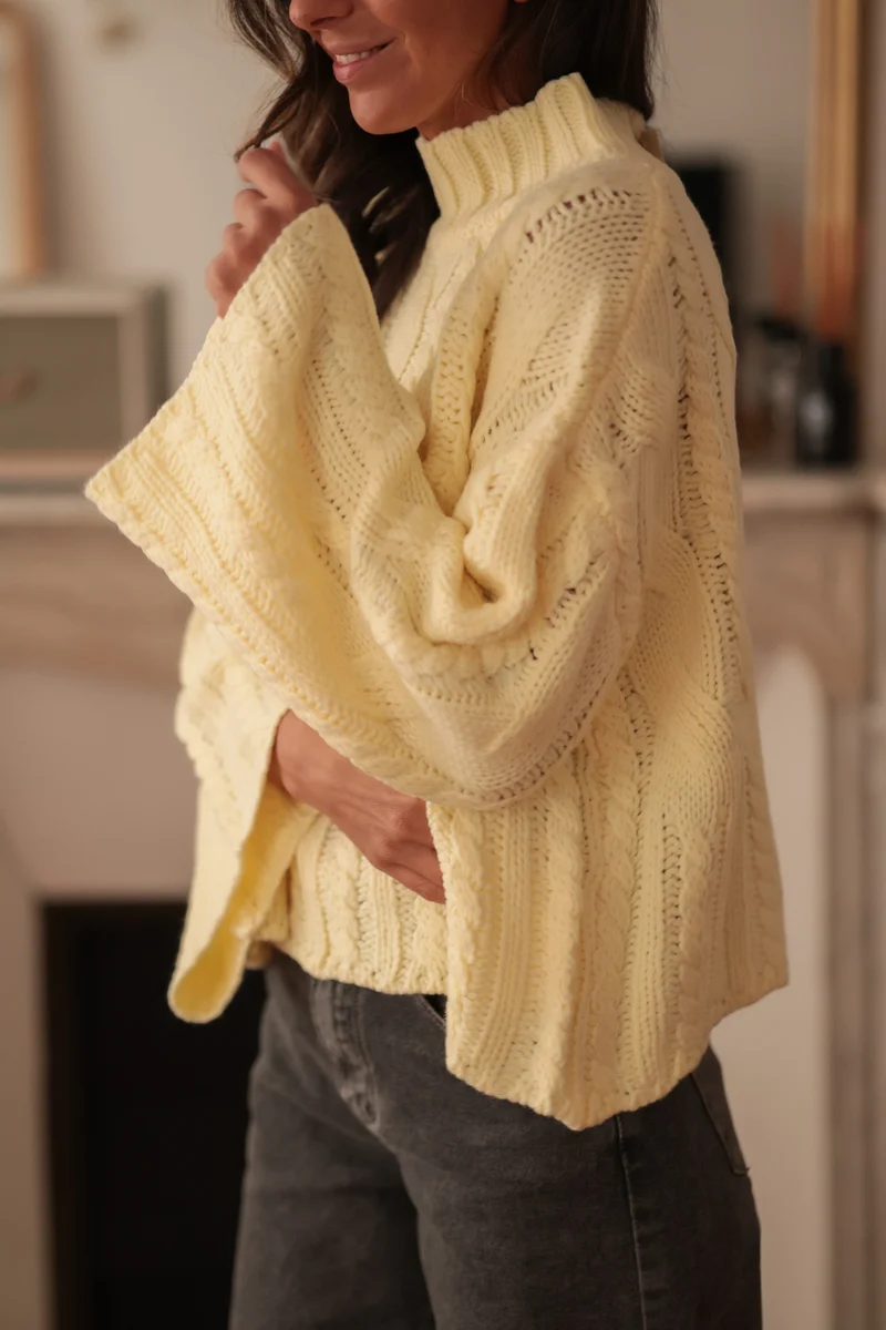 Pull Soho jaune