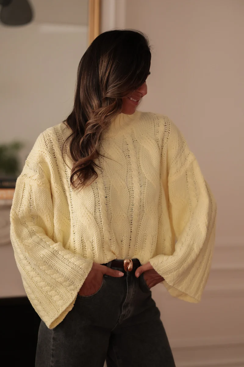 Pull Soho jaune