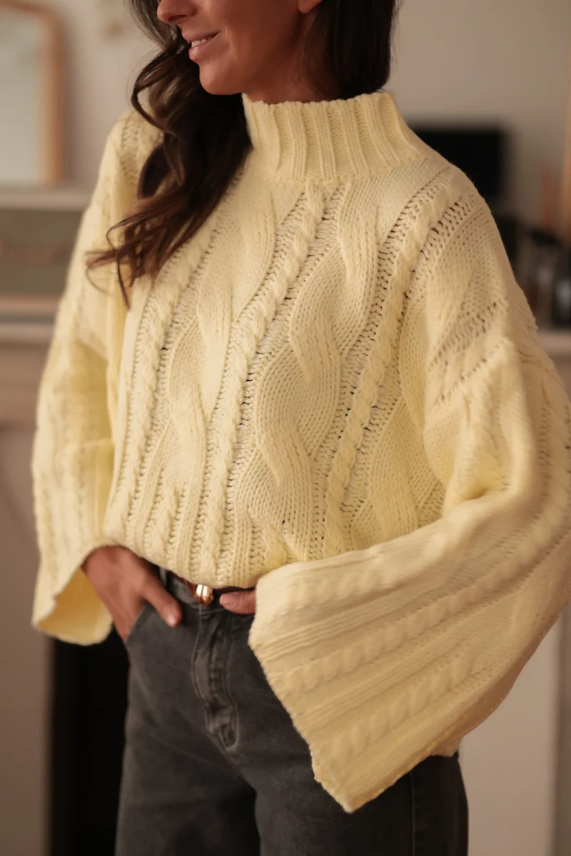 Pull Soho jaune