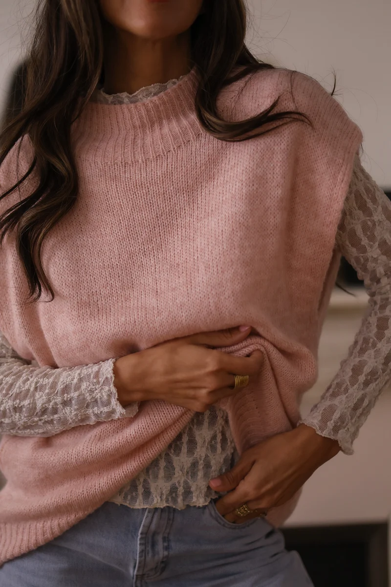 Pull Chloé rose