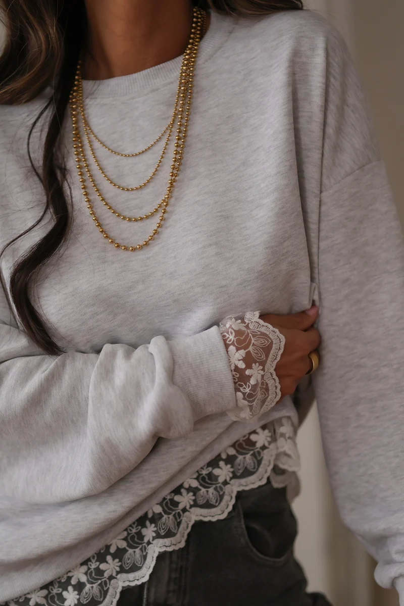 Sweat Tommy gris