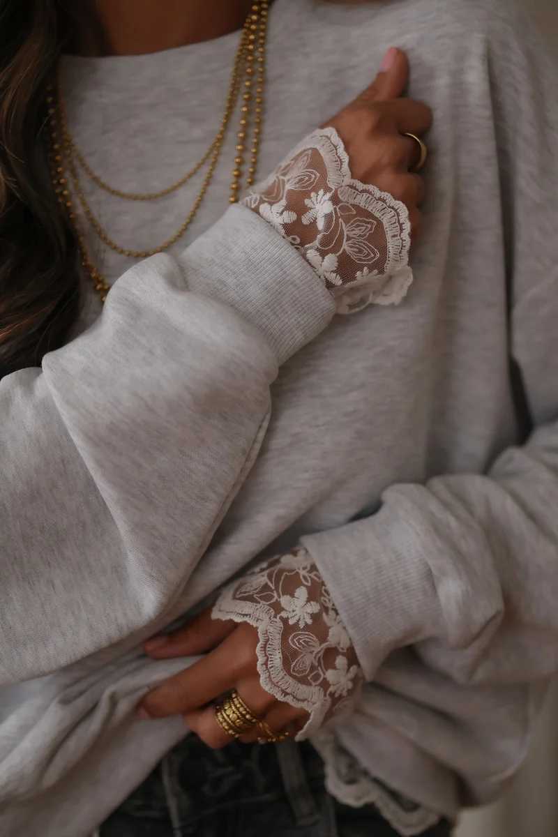 Sweat Tommy gris