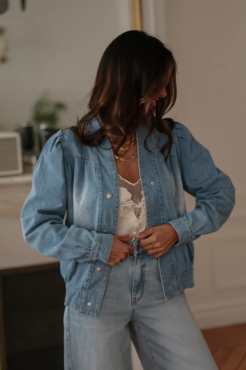 Veste Alma bleu clair