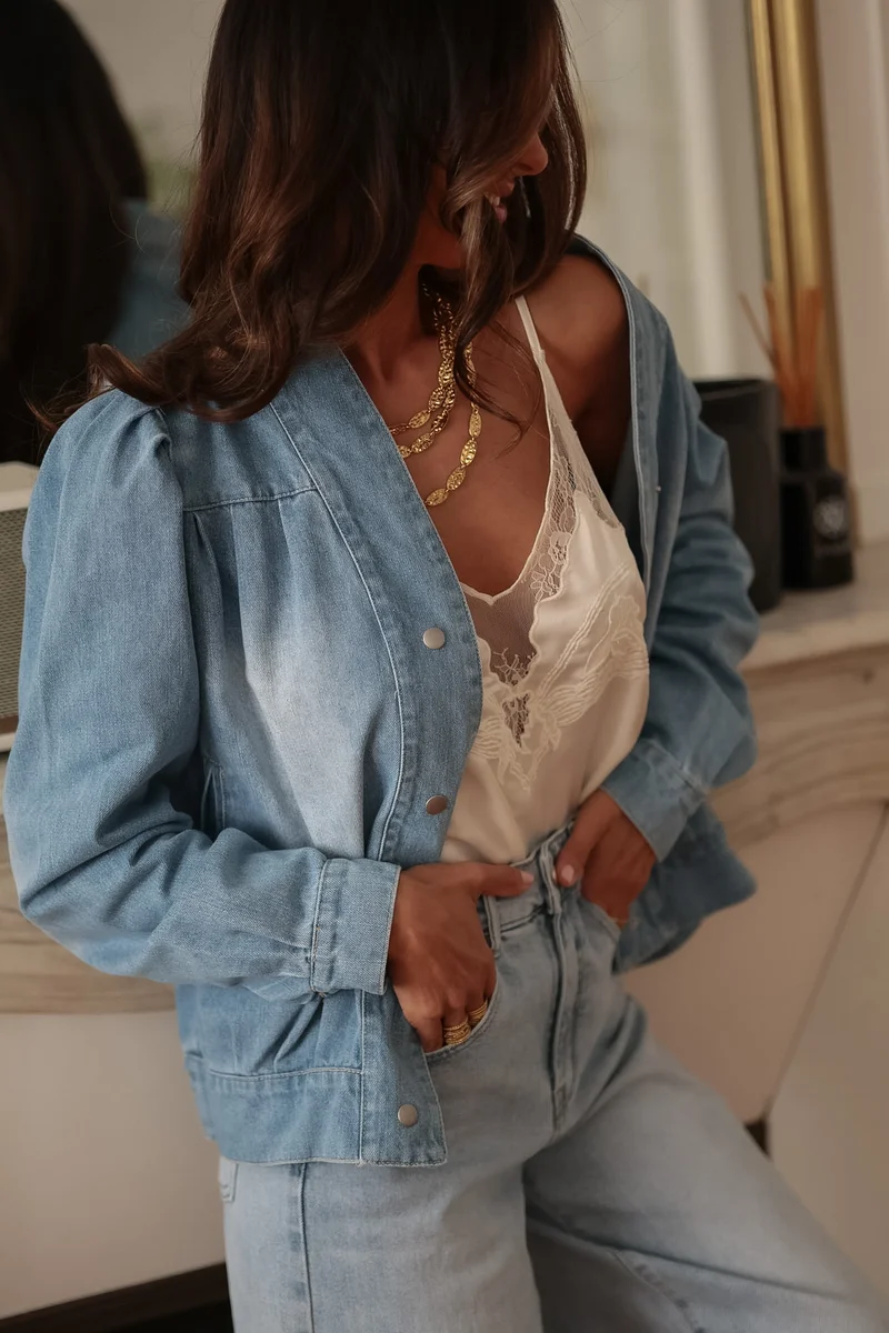Veste Alma bleu clair