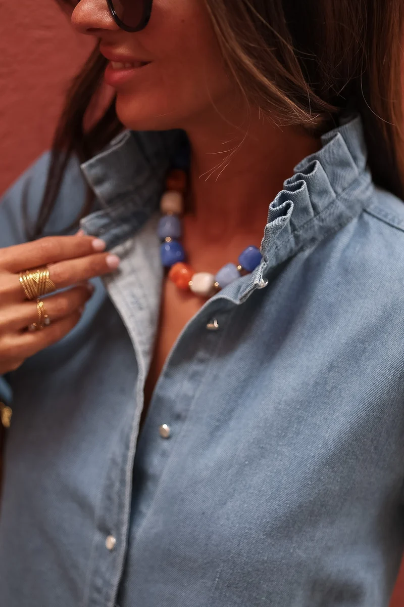 Robe en jean Sidonie