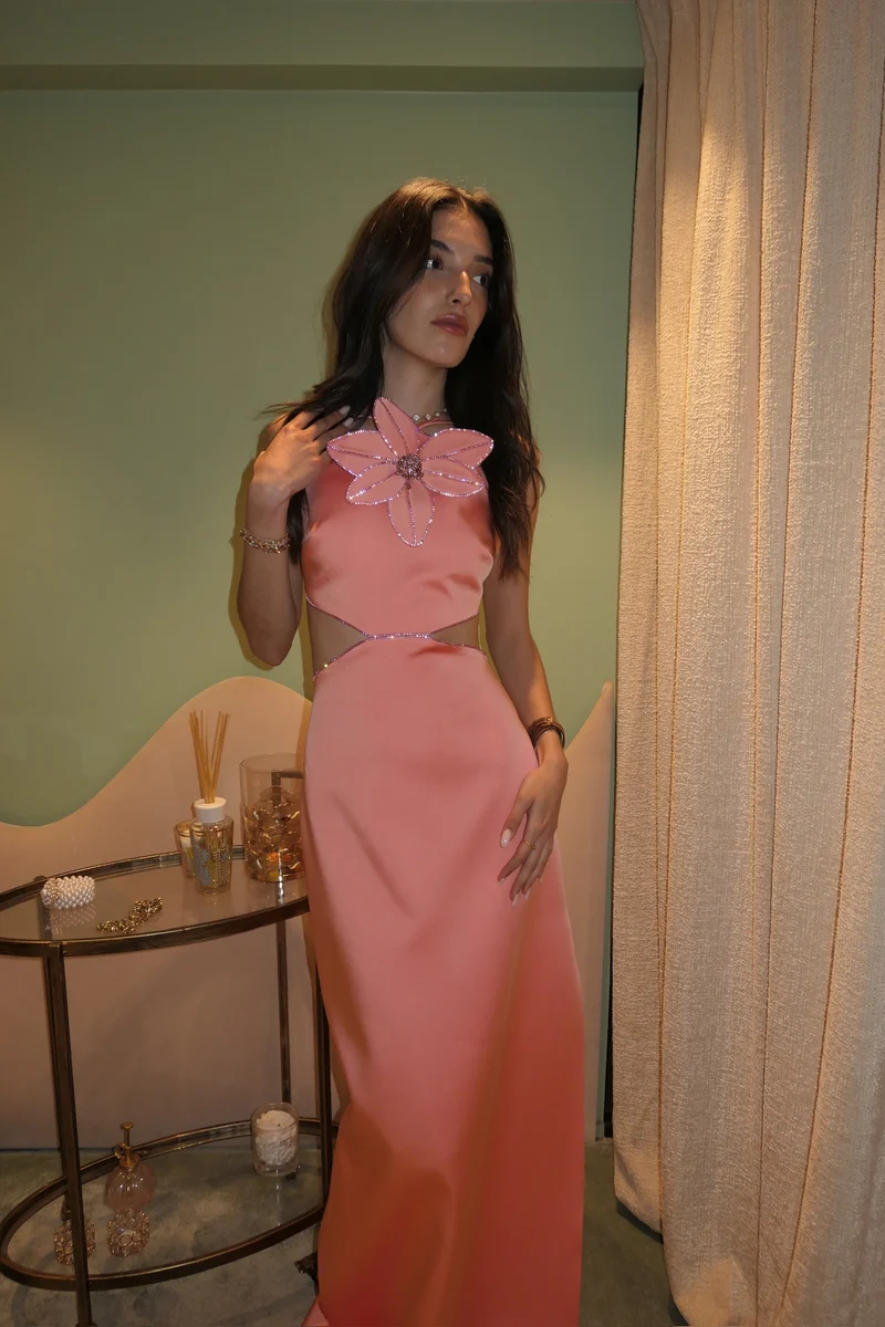 Robe Orchid peach