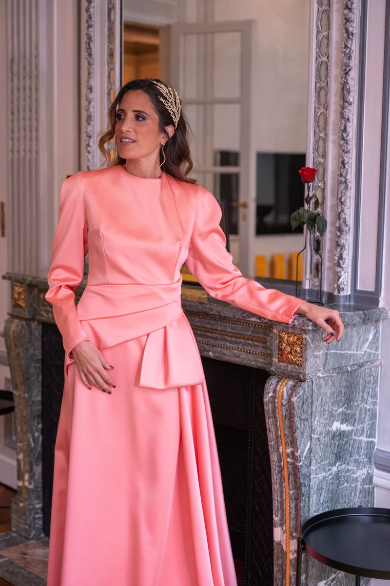 Robe Apolina peach