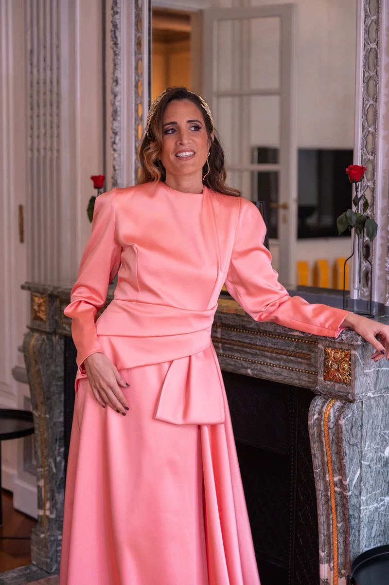 Robe Apolina peach