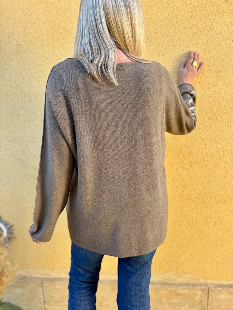 Pull Alonzo taupe