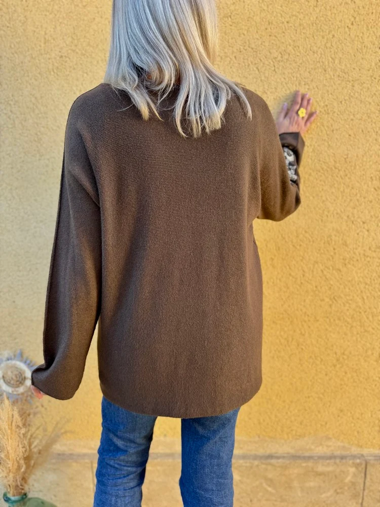 Pull Alonzo chocolat