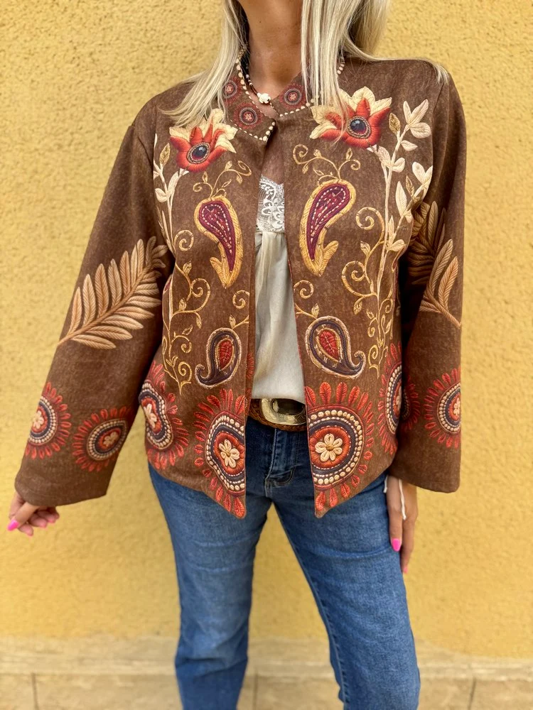 Veste Cristina chocolat