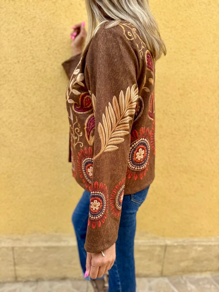 Veste Cristina chocolat