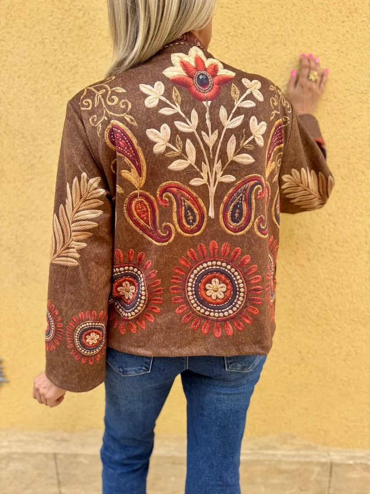Veste Cristina chocolat