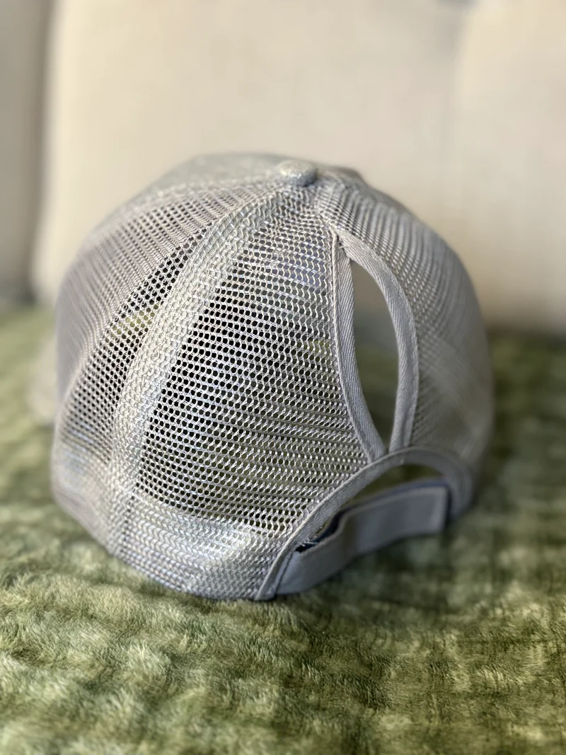 Casquette argent