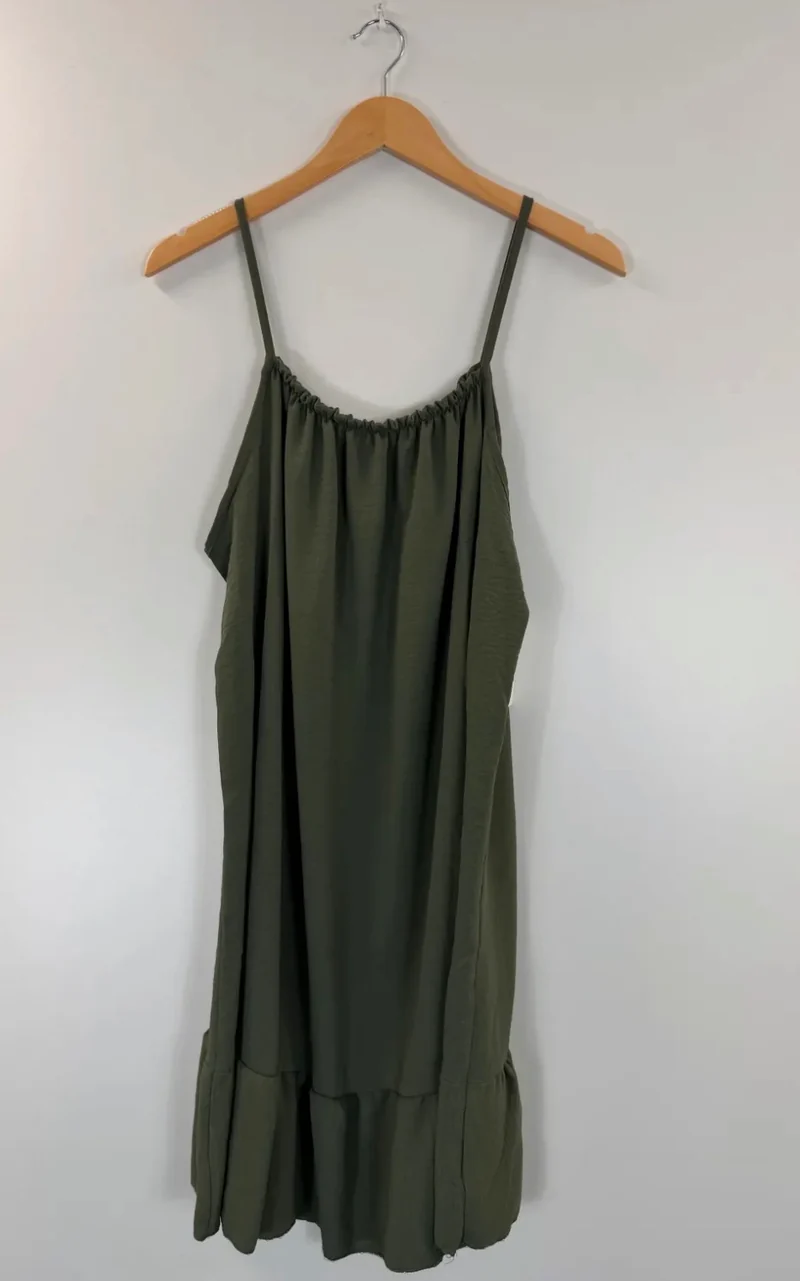 Robe mi-longue fluide