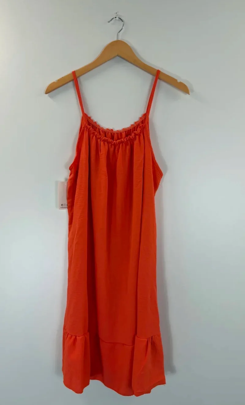 Robe mi-longue fluide