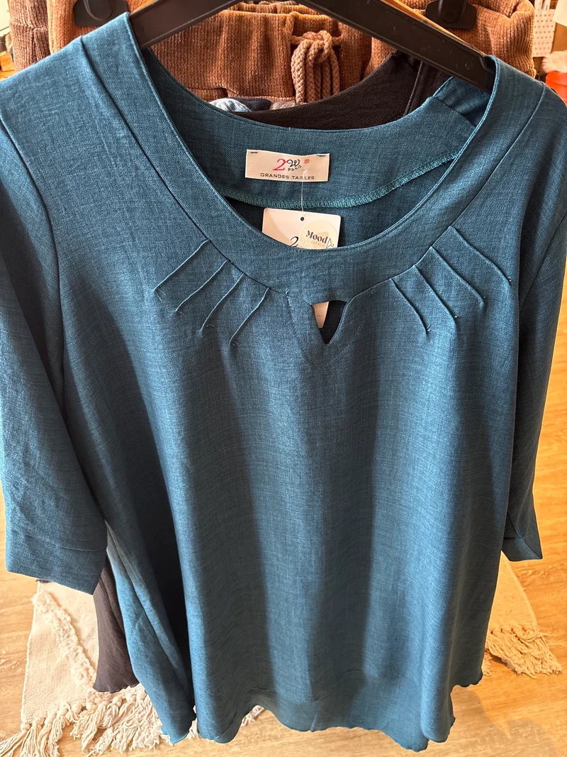 Blouse unie 46-48