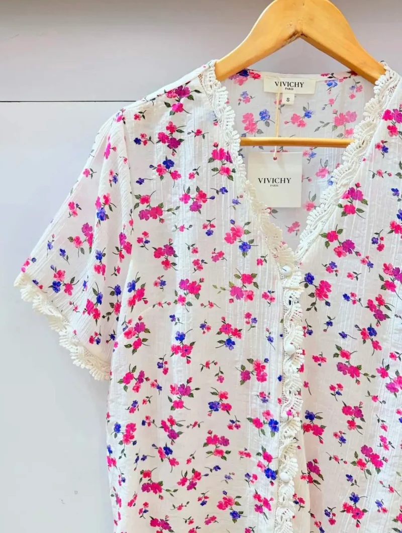 Blouse floral
