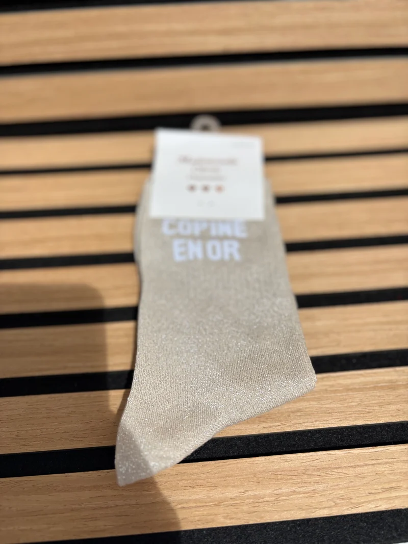 Chaussettes « Copine en or »