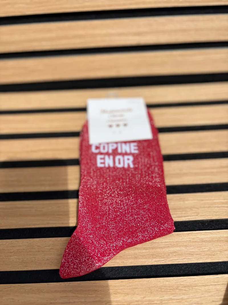Chaussettes « Copine en or »