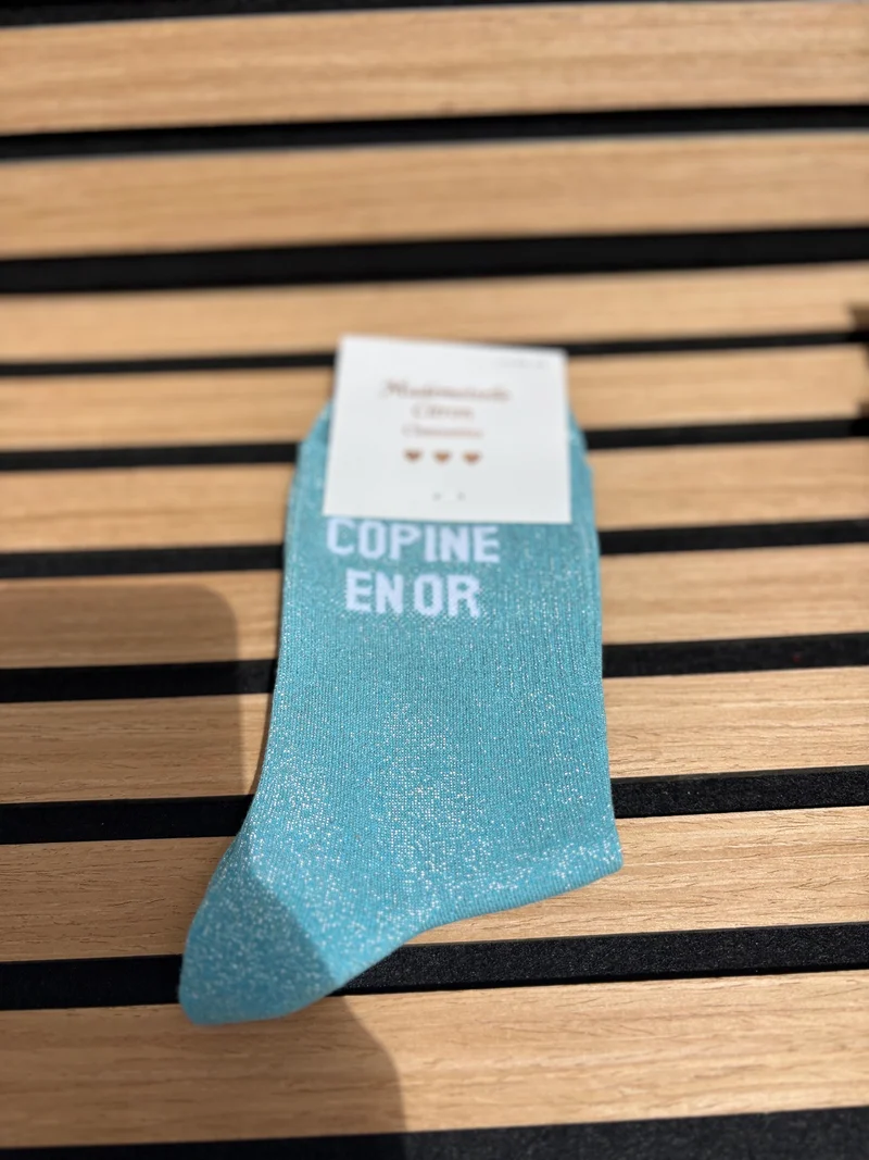 Chaussettes « Copine en or »