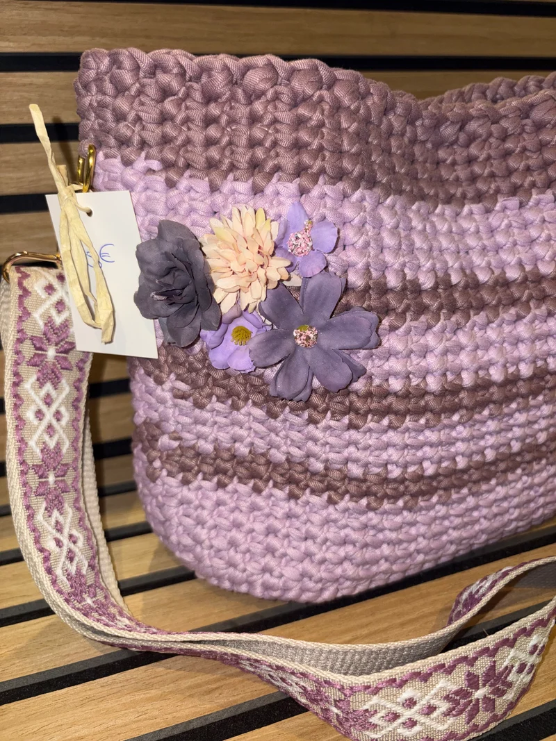 Sac fleuri