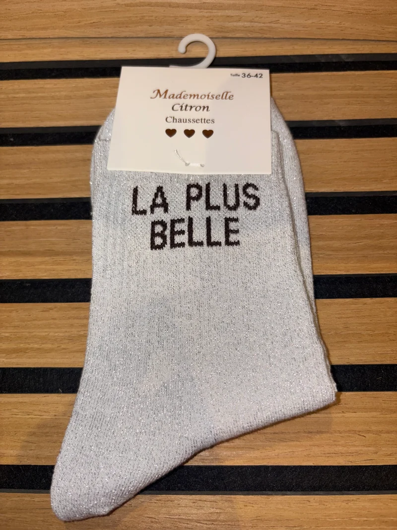 Chaussettes « La plus belle »