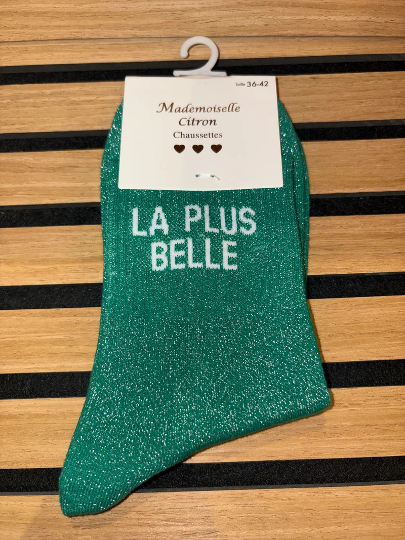 Chaussettes « La plus belle »