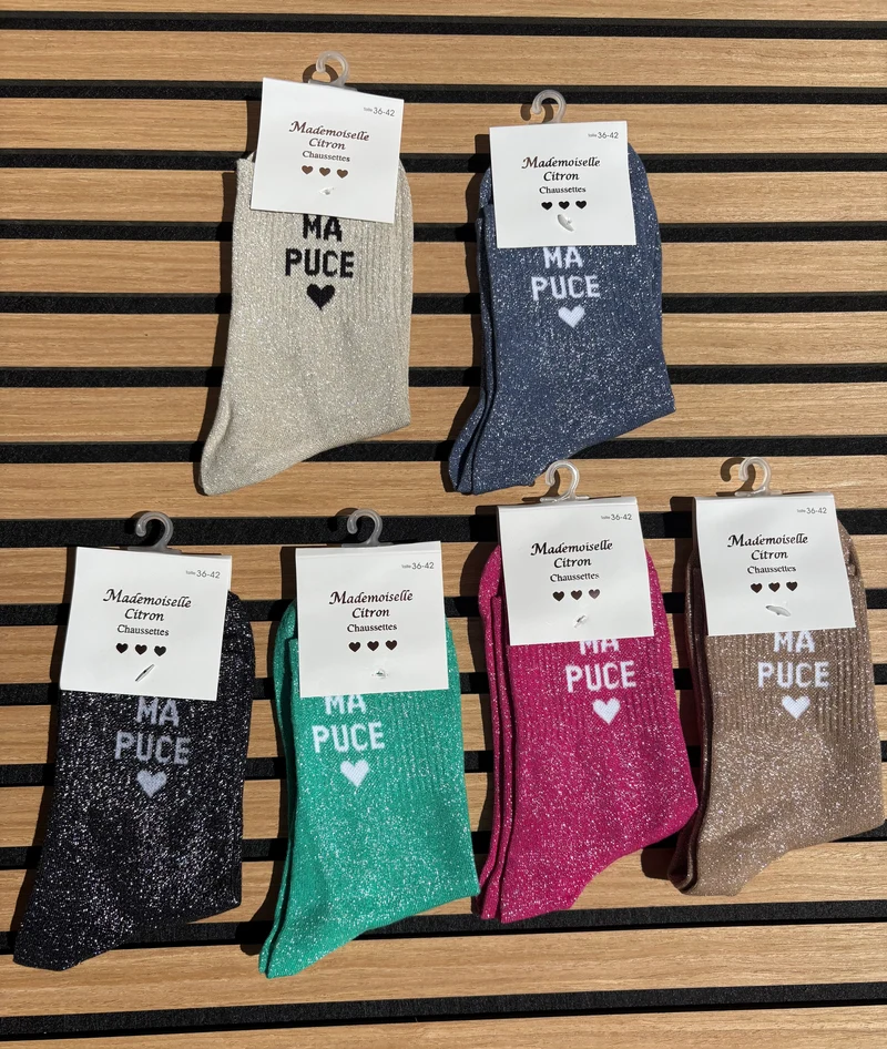 Chaussettes « Ma Puce »