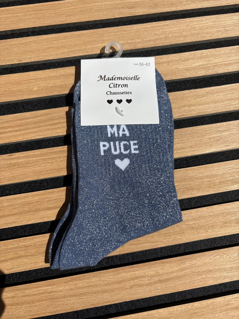 Chaussettes « Ma Puce »